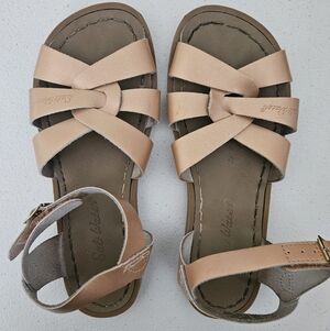 Girl's Salt Water Original Sandals - Rose Gold